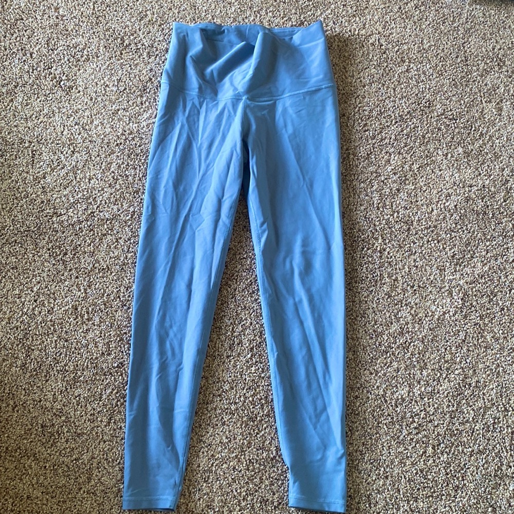 Old Navy active wear blue high rise leggings